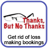 How to get rid of loss making booking